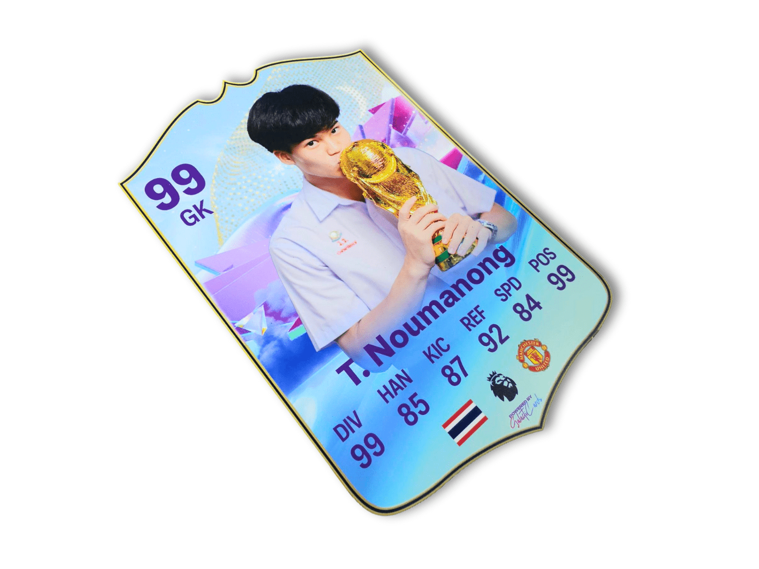 ป้ายกาชา FIFA ป้ายเกมส์ ป้ายกาชา ดีไซน์โดดเด่น เหมาะสำหรับอีเวนต์ ร้านเกมส์ และงานโปรโมชัน