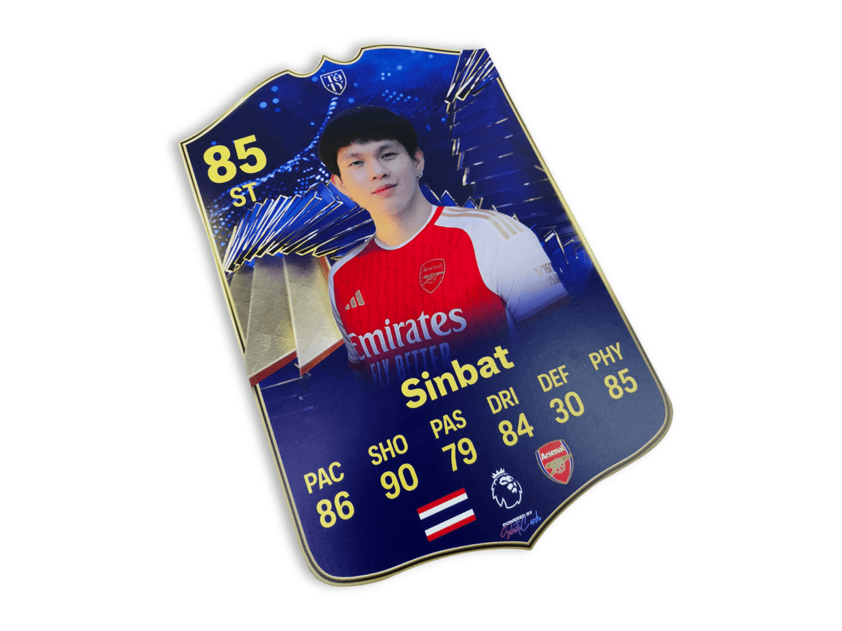 ป้ายกาชา FIFA ป้ายเกมส์ ป้ายกาชา ดีไซน์โดดเด่น เหมาะสำหรับอีเวนต์ ร้านเกมส์ และงานโปรโมชัน