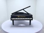 เปียโนกรงแกรนมินิสีดำ Bösendorfer คีย์บอร์ดขาวดำ โปรโตไทป์พิมพ์ 3D