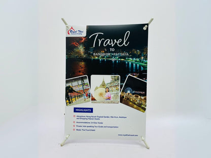 X-Stand Mini x-banner x-stand ป้ายตั้งโต๊ะ POSM