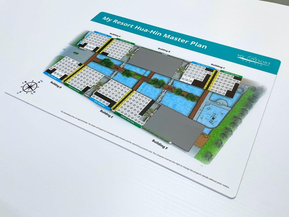 ป้ายแผนผังอะคริลิค พิมพ์คมชัด ดีไซน์โปร่งใส เหมาะสำหรับอาคารสำนักงานและห้างสรรพสินค้า