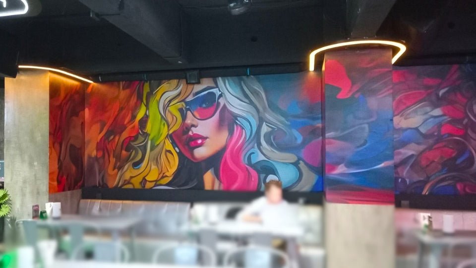 สติ๊กเกอร์ติดผนังห้อง และผนังปูน Wall Sticker พิมพ์ลายคมชัด ติดตั้งง่าย เหมาะสำหรับตกแต่งบ้าน ร้านค้า และออฟฟิศ