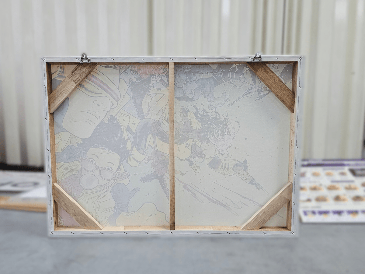 กรอบรูปแคนวาส พิมพ์คมชัด สีสด เหมาะสำหรับตกแต่งบ้าน ร้านอาหาร คาเฟ่ และแกลเลอรี