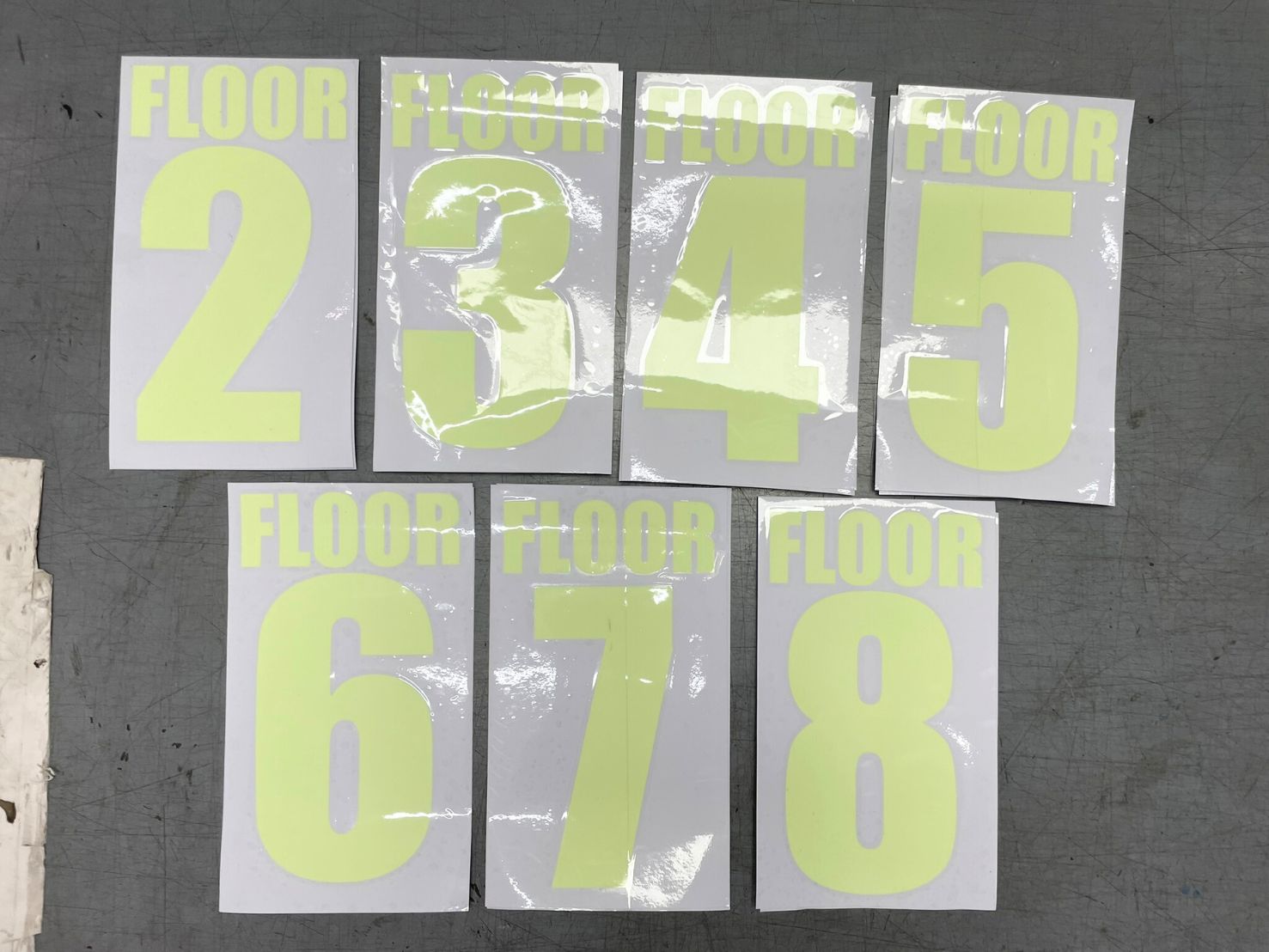 Glow-in-the-Dark / Photoluminescent Stickers