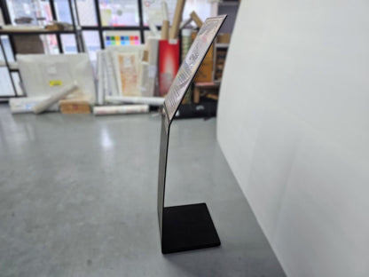 Pedestal Plaque Sign