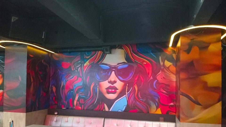 สติ๊กเกอร์ติดผนังห้อง และผนังปูน Wall Sticker พิมพ์ลายคมชัด ติดตั้งง่าย เหมาะสำหรับตกแต่งบ้าน ร้านค้า และออฟฟิศ