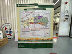 ป้ายแผนผังโครงการ สำหรับหมู่บ้าน คอนโด อาคาร โครงการก่อสร้าง