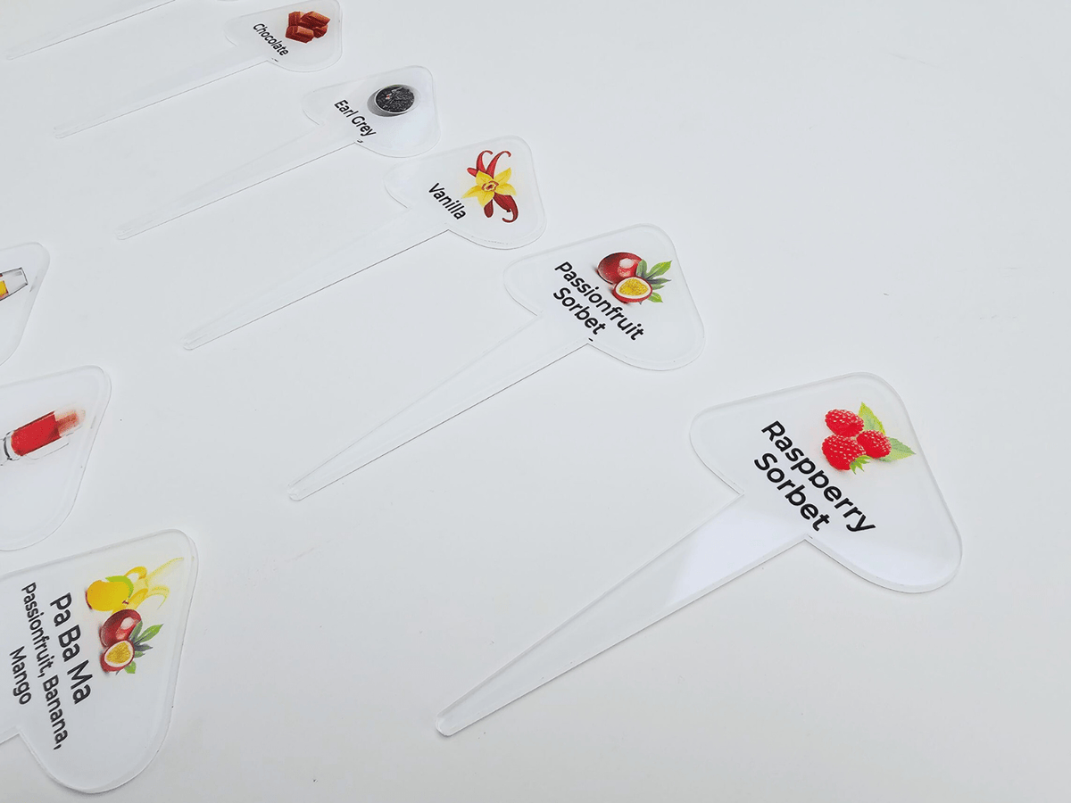 #ป้ายบอกรสไอติม #ป้ายไอติม