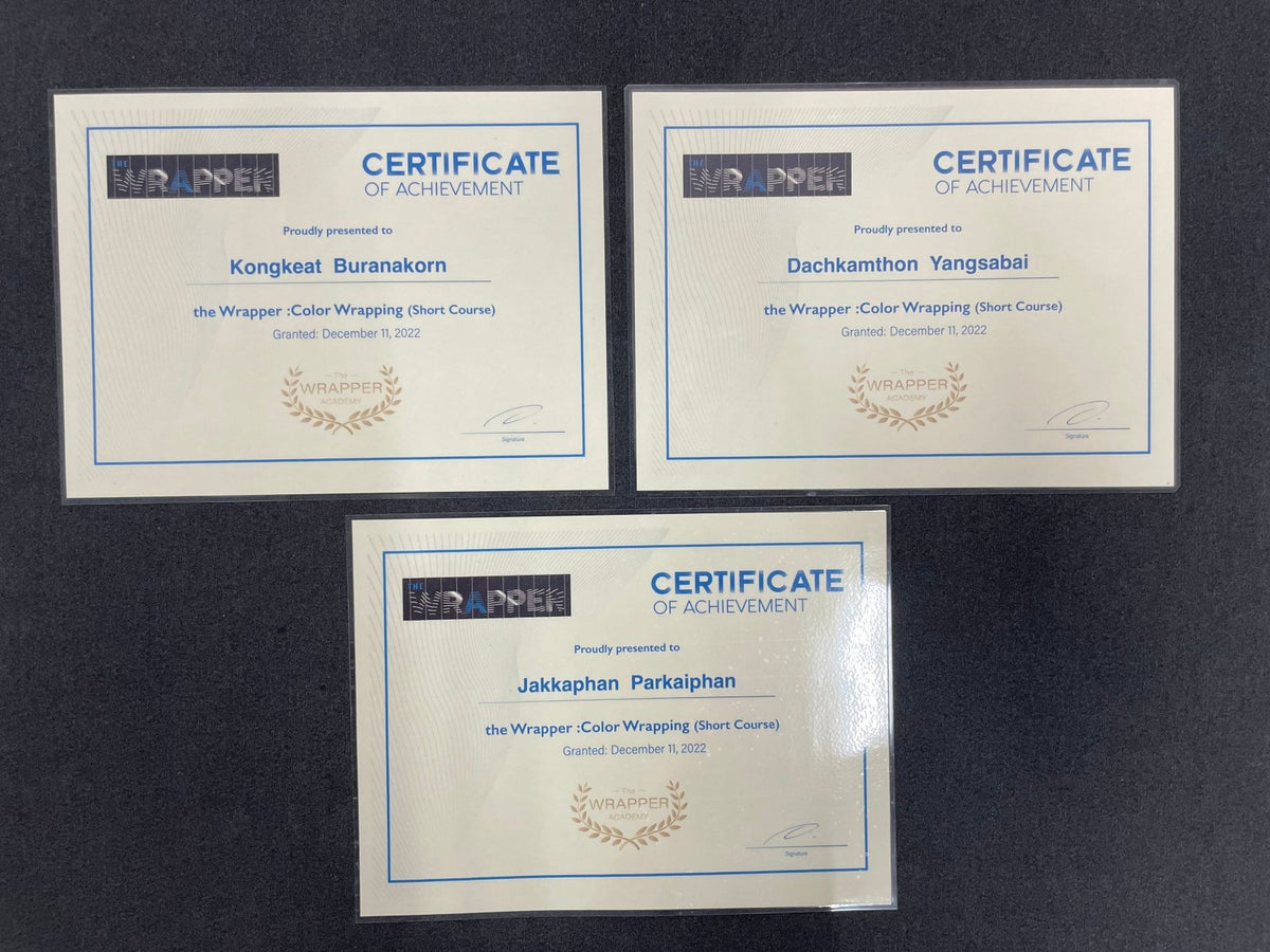 ใบประกาศนียบัตร Certificate พิมพ์คุณภาพสูง เหมาะสำหรับมอบรางวัล การศึกษา และงานองค์กร