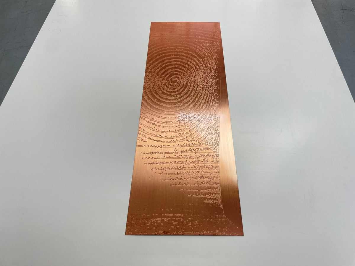 ป้ายสแตนเลสคอปเปอร์ใหม่ แฮร์ไลน์ ดีไซน์หรู แข็งแรง ทนทาน เหมาะสำหรับป้ายบริษัทและอาคารพาณิชย์