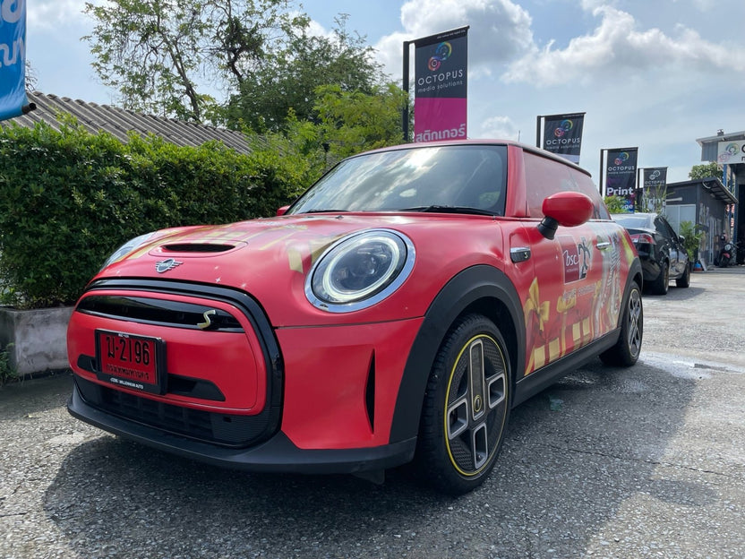 ติ๊กเกอร์ติดรถบริษัท รถเก๋ง Company Car Wrap Sticker พิมพ์คมชัด วัสดุทนทาน เหมาะสำหรับโฆษณา โปรโมชัน และสร้างภาพลักษณ์แบรนด์