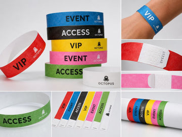 สายรัดข้อมือกระดาษ Tyvek Wristband