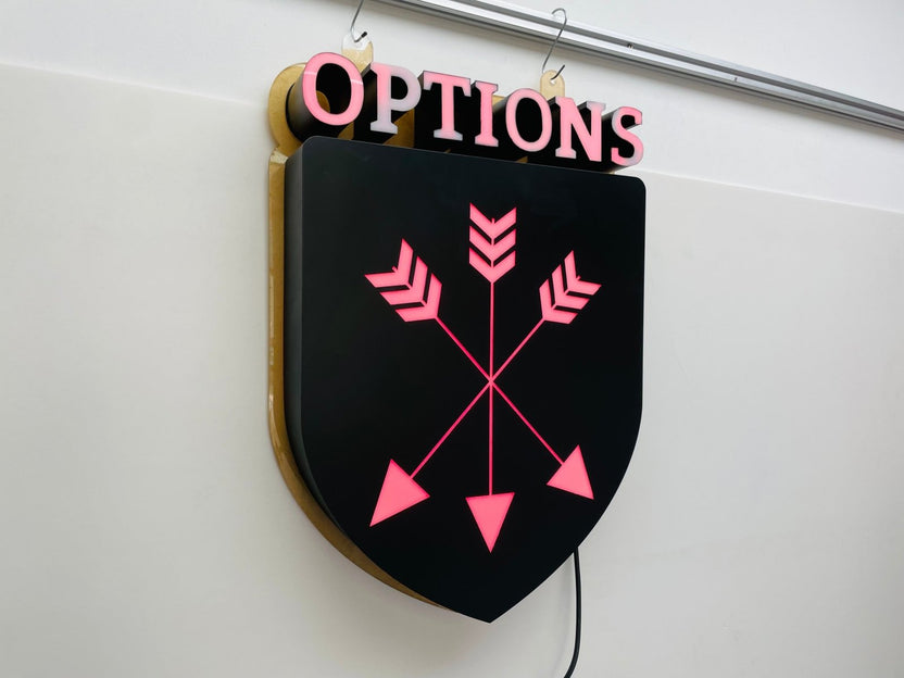 ป้ายไฟ LED RGB เปลี่ยนสีได้ Full Color สว่างคมชัด ดีไซน์ทันสมัย เหมาะสำหรับร้านค้า งานอีเวนต์ และการโปรโมชันดึงดูดสายตา