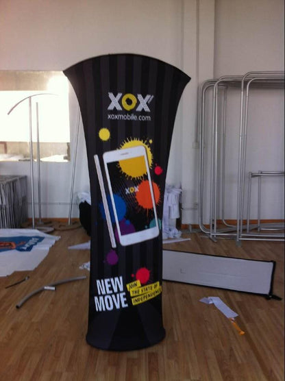 อุปกรณ์จัดงานอีเว้นท์ จัดนิทรรศการ เลือกเซทเองได้ stand ผ้า บูธแสดงสินค้า ป้ายผ้ามีขาตั้ง น้ำหนักเบา