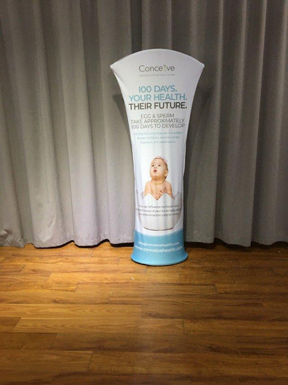 สแตนด์ออกบูธ มีที่วางของ บูธวางโบร์ชัวรื อุปกรณ์จัดบูธ POSM พร้อมจัดส่งทั่วประเทศ