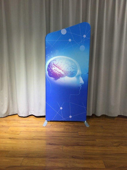 บูธผ้า Fabric Display อุปกรณ์ออกบูธ Octopus อุปกรณ์ออกบูธ บูธแสดงสินค้า บูธสำเร็จรูป แบบพับเก็บได้