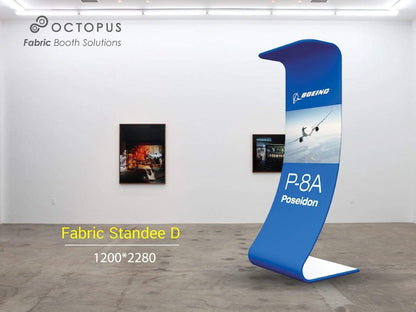 อุปกรณ์ออกบูธ จัดนิทรรศการ เลือกเซทเองได้ stand ผ้า ป้ายผ้ามีขาตั้ง น้ำหนักเบา
