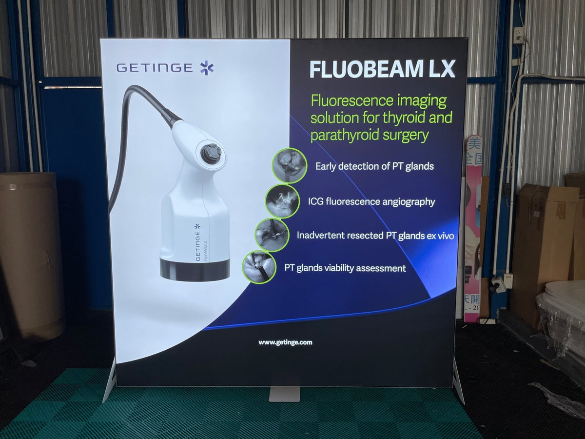 แบคดรอป กล่องไฟผ้าตั้งพื้น