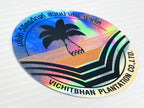 สติ๊กเกอร์โฮโลแกรม Hologram Sticker กันปลอม สะท้อนแสงหลากสี เพิ่มมูลค่าแบรนด์ เหมาะสำหรับฉลากสินค้า และงานพรีเมียม
