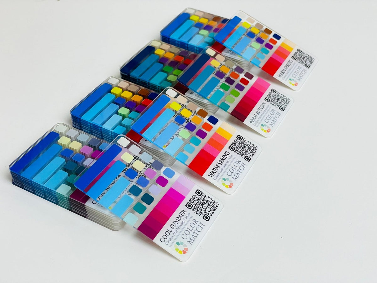 แผ่นชาร์ตสี พลาสติกใส เซลลูลอยด์ ตัวอย่างสีคุณภาพ เหมาะสำหรับงานพิมพ์และตกแต่งวัสดุ