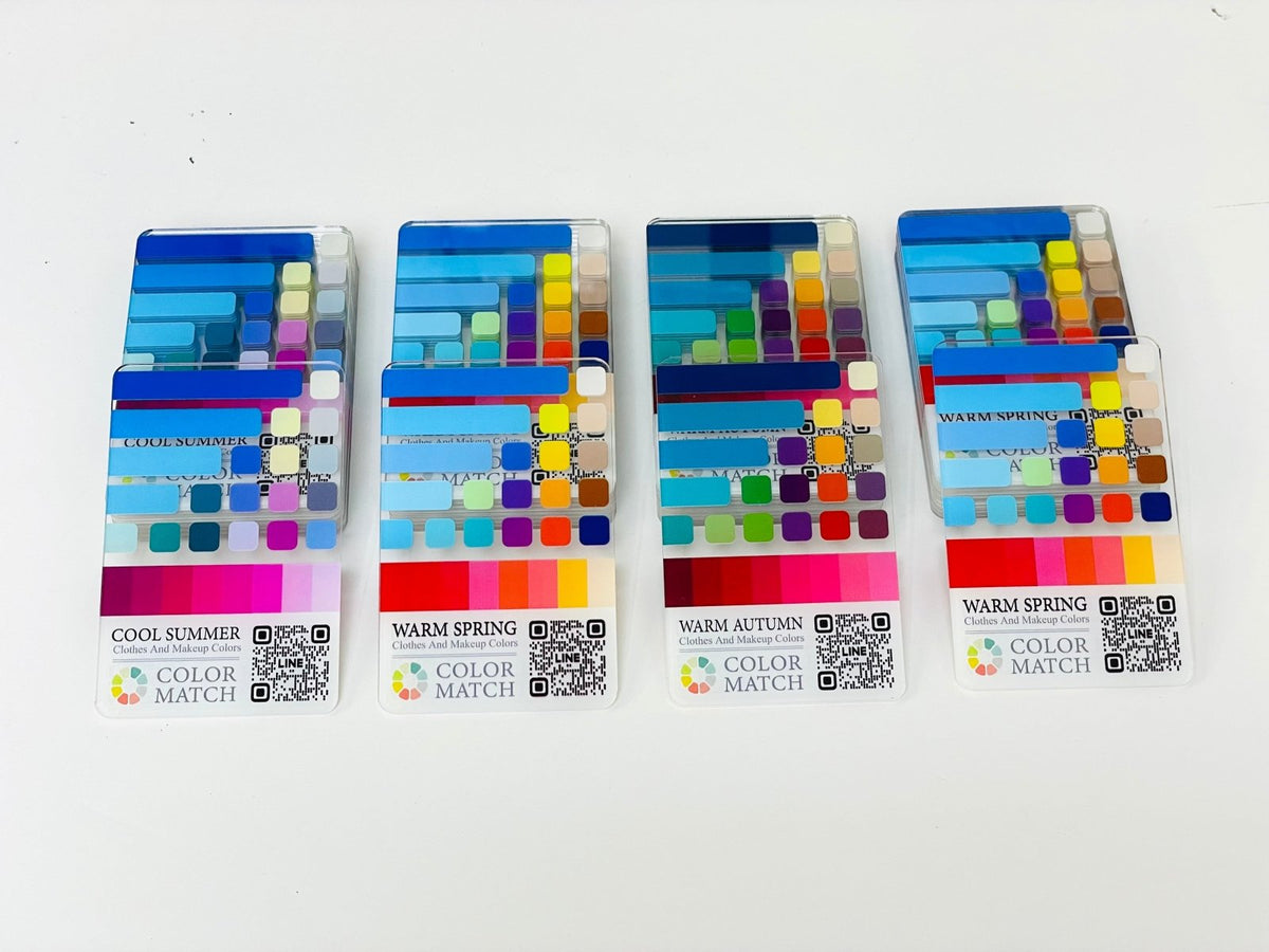 แผ่นชาร์ตสี พลาสติกใส เซลลูลอยด์ ตัวอย่างสีคุณภาพ เหมาะสำหรับงานพิมพ์และตกแต่งวัสดุ