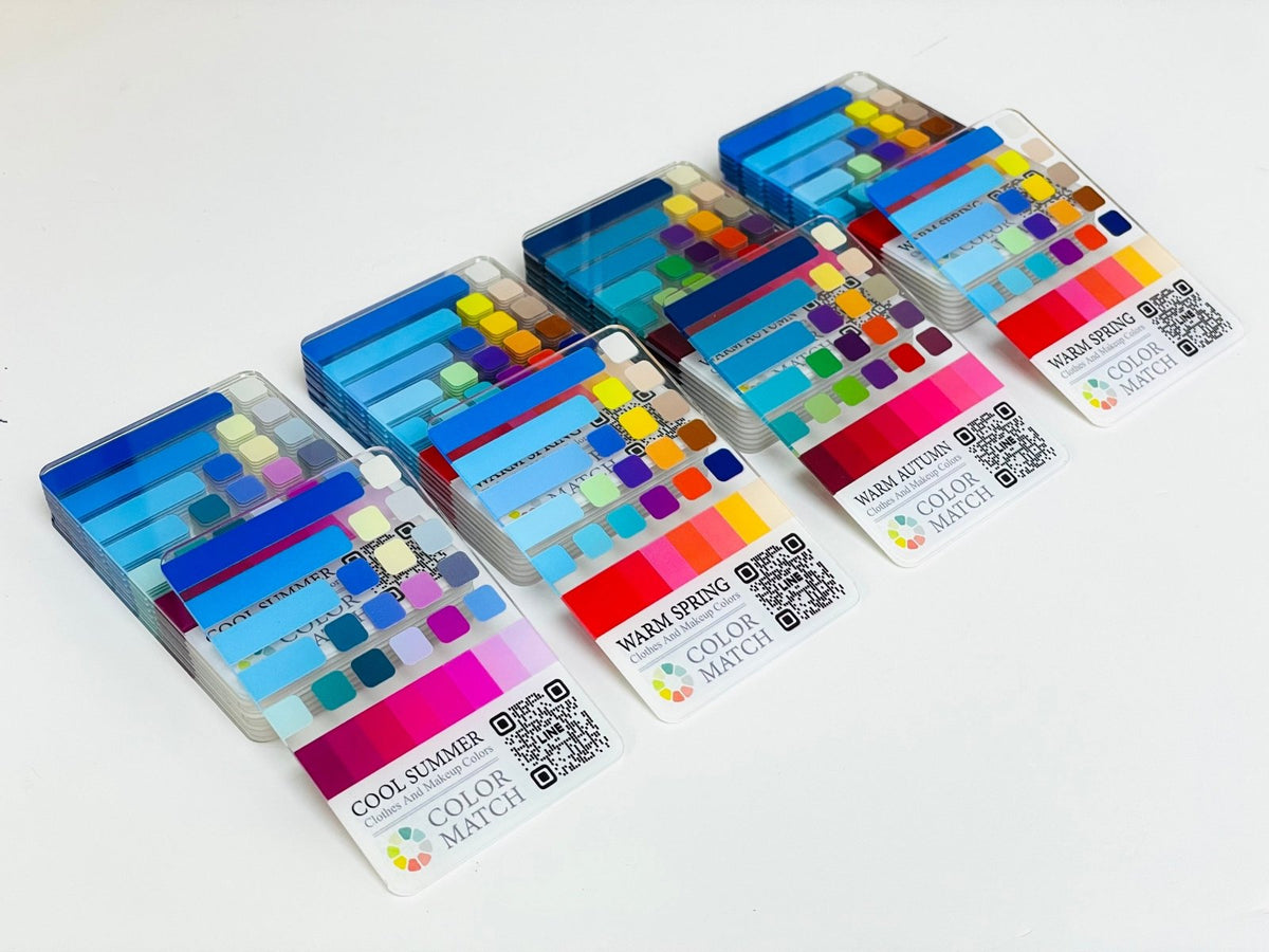 แผ่นชาร์ตสี พลาสติกใส เซลลูลอยด์ ตัวอย่างสีคุณภาพ เหมาะสำหรับงานพิมพ์และตกแต่งวัสดุ