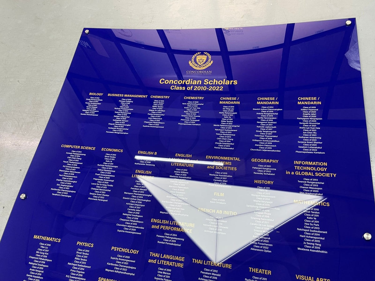 ป้ายสมาคม ดีไซน์ทางการ ตัวอักษรคมชัด เหมาะสำหรับสมาคม องค์กร และหน่วยงานต่าง ๆ