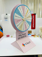 ป้ายวงล้อหมุน เสี่ยงโชค โปรโมชัน และอีเวนต์ ดึงดูดความสนใจ เหมาะสำหรับงานจัดกิจกรรม