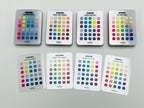 แผ่นชาร์ตสี พลาสติกใส เซลลูลอยด์ ตัวอย่างสีคุณภาพ เหมาะสำหรับงานพิมพ์และตกแต่งวัสดุ