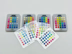 แผ่นชาร์ตสี พลาสติกใส เซลลูลอยด์ ตัวอย่างสีคุณภาพ เหมาะสำหรับงานพิมพ์และตกแต่งวัสดุ