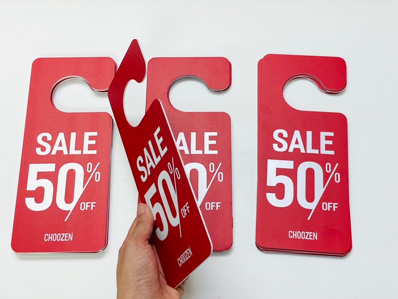 Price tags & discount signs — sharp, high-quality printing, premium ...