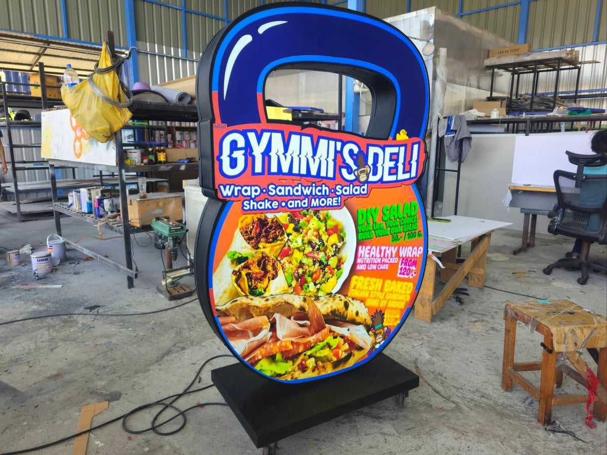 ป้ายกล่องไฟ ตู้ไฟ Light Box พิมพ์คมชัด สว่างเด่นชัดเจน เหมาะสำหรับป้ายโฆษณา หน้าร้าน และงานโปรโมชัน