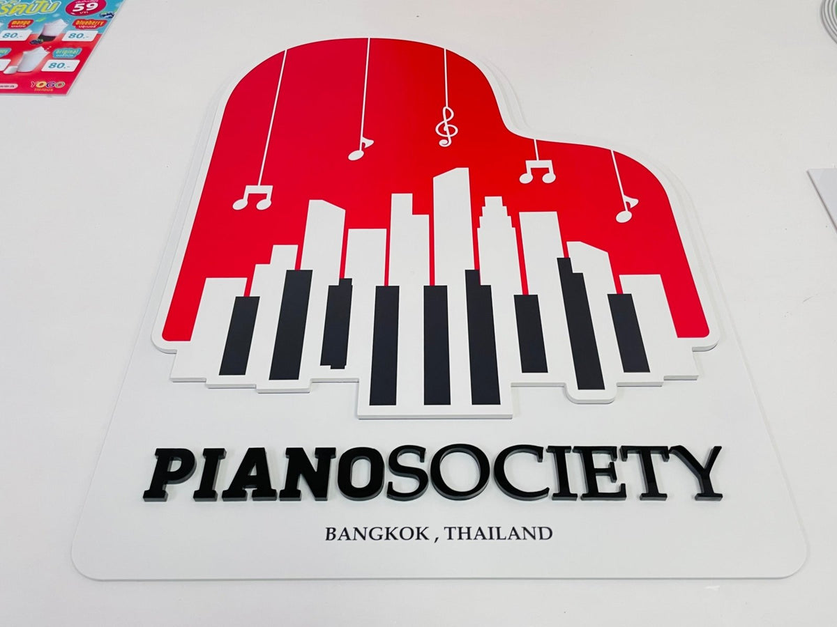 ป้ายอะคริลิคพิมพ์ยูวี แผ่นอะคริลิค และอะคริลิคติดสติ๊กเกอร์ พิมพ์คมชัด สีสวยทนทาน เหมาะสำหรับป้ายบริษัท ร้านค้า และงานตกแต่ง