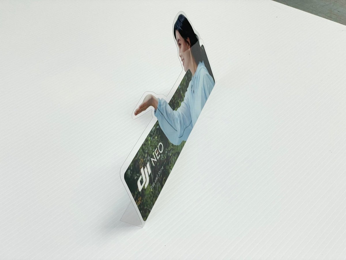 ป้ายติดสินค้า ป้ายโฆษณาติดสินค้า  แผ่นใสพิมพ์อิงค์เจ็ท