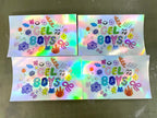 สติ๊กเกอร์โฮโลแกรม Hologram Sticker กันปลอม สะท้อนแสงหลากสี เพิ่มมูลค่าแบรนด์ เหมาะสำหรับฉลากสินค้า และงานพรีเมียม