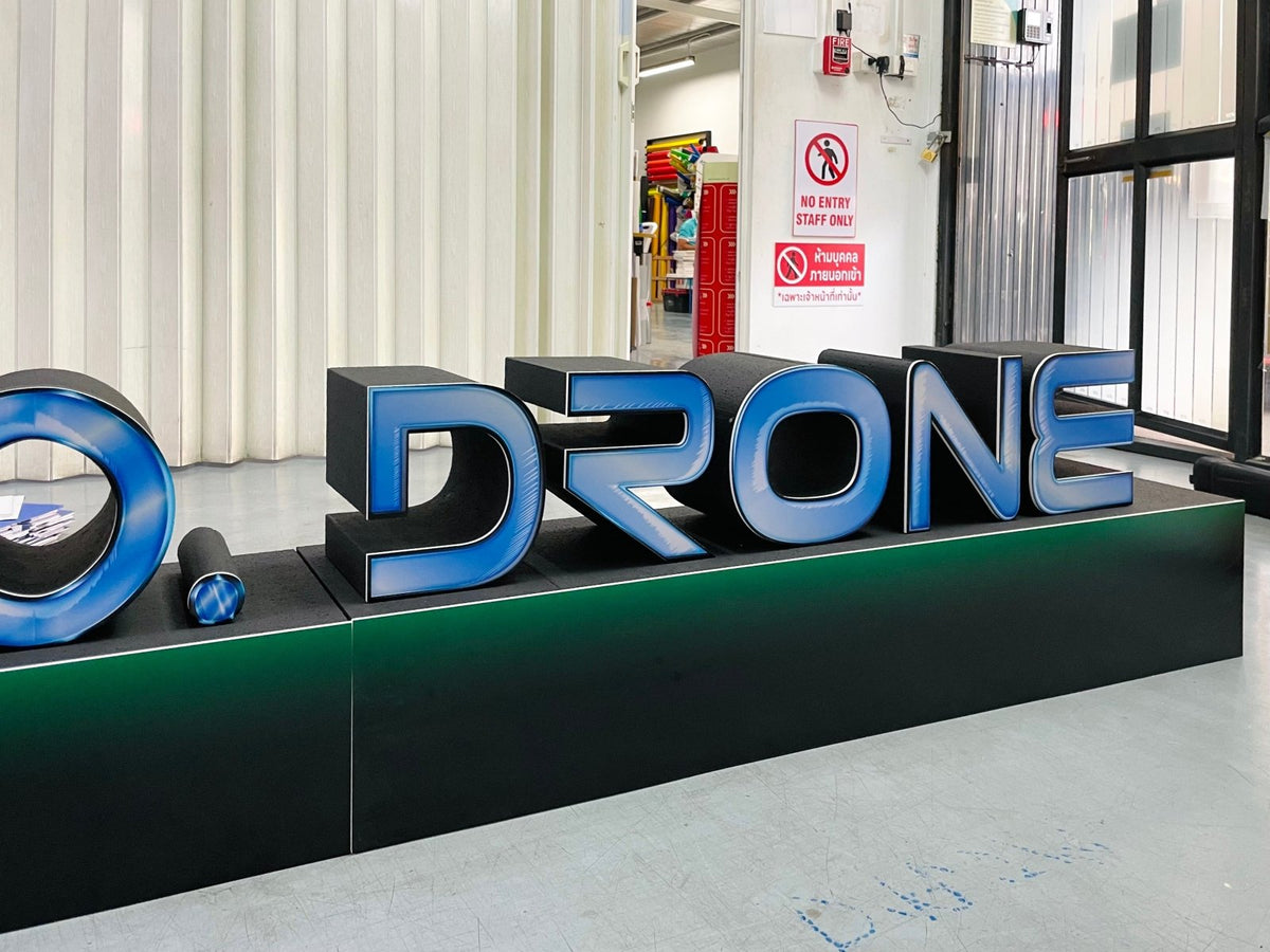 ป้ายโฟม อักษรโฟม โฟมไดคัท Foam PS letter die cut