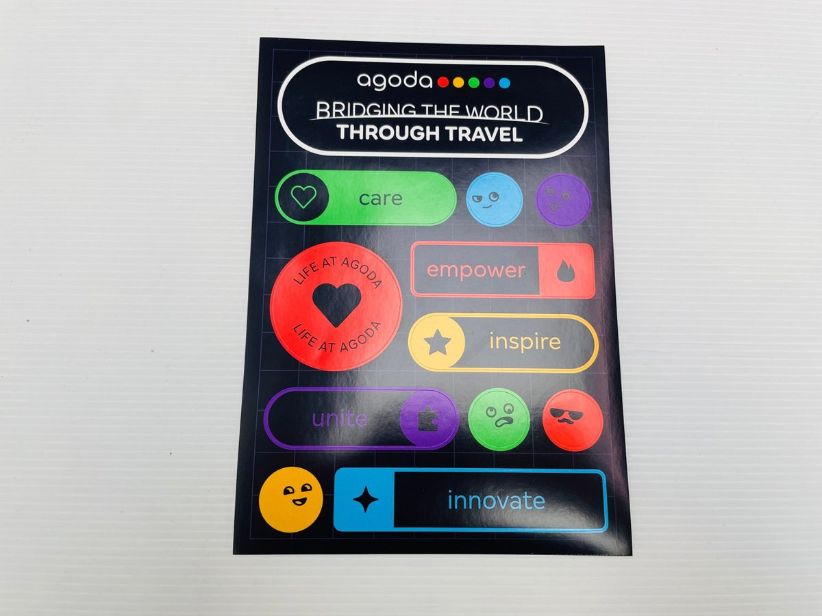 สติ๊กเกอร์ไดคัทลายการ์ตูน A5/A4 พิมพ์สีสด คมชัด เหมาะสำหรับของสะสม งานตกแต่ง และโปรโมชัน