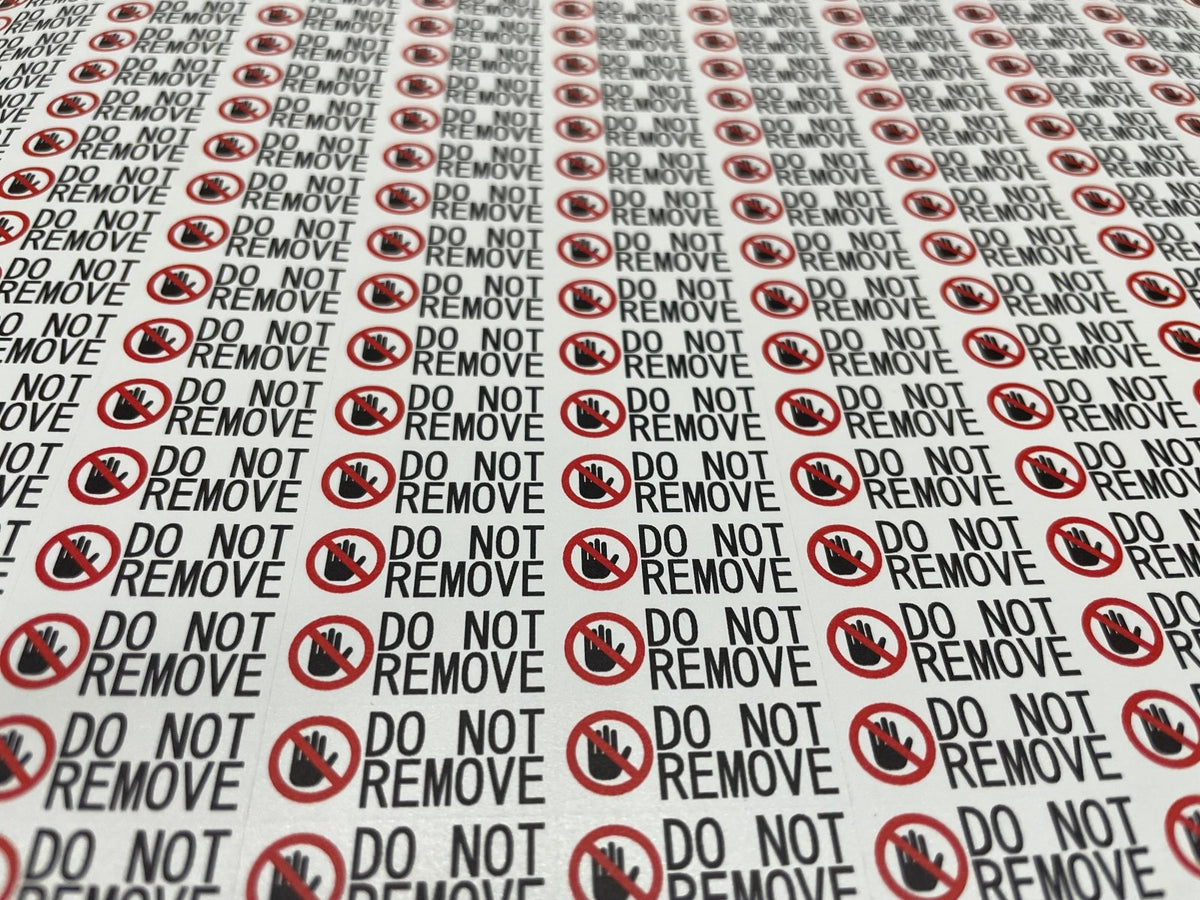 สติ๊กเกอร์ PET Metalized Sticker เงาเมทัลลิก พิมพ์คมชัด เหมาะสำหรับฉลากสินค้าและงานตกแต่ง