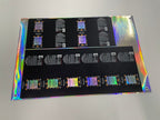 สติ๊กเกอร์โฮโลแกรม Hologram Sticker กันปลอม สะท้อนแสงหลากสี เพิ่มมูลค่าแบรนด์ เหมาะสำหรับฉลากสินค้า และงานพรีเมียม