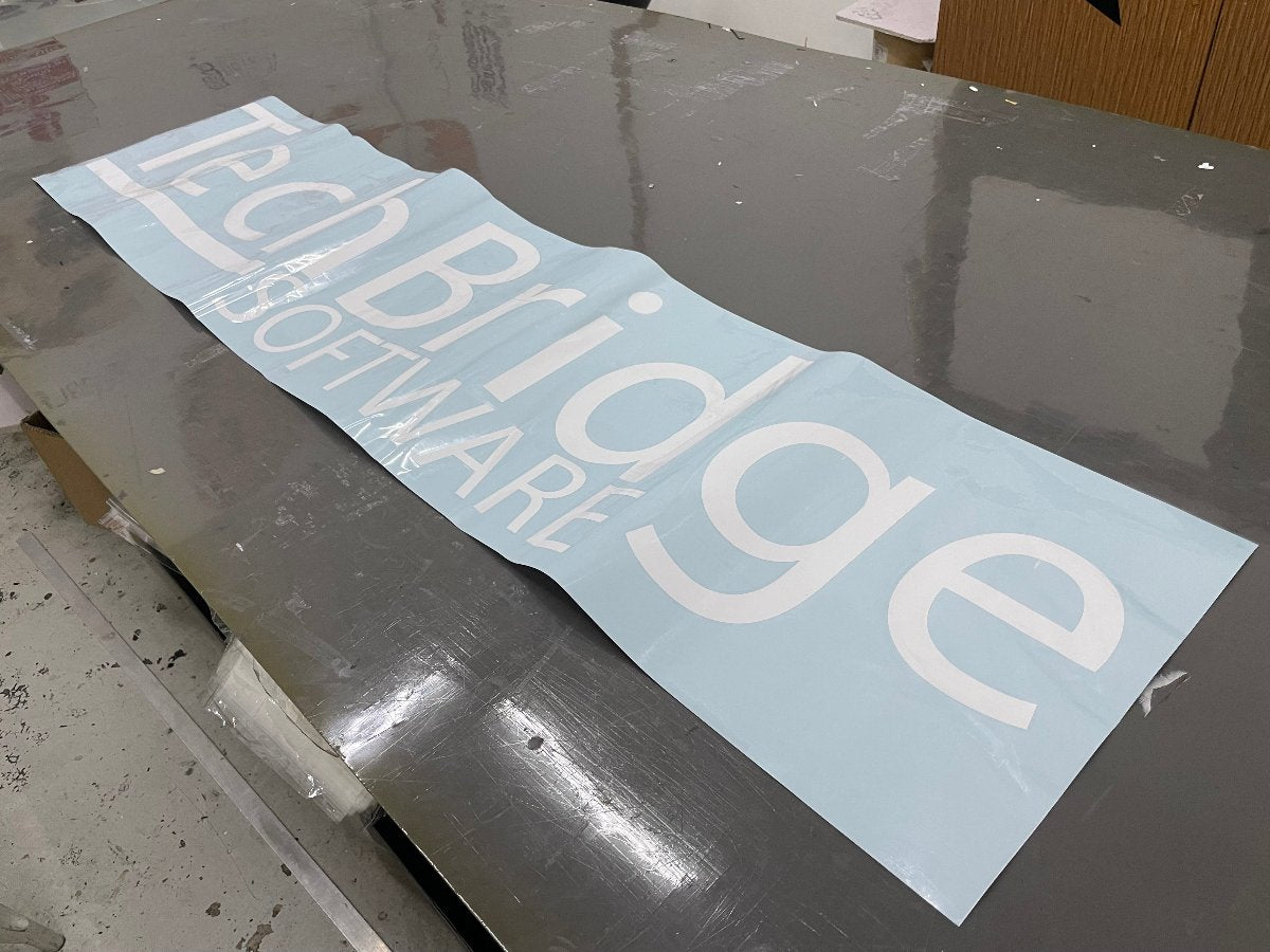 สติ๊กเกอร์ข้อความไดคัท