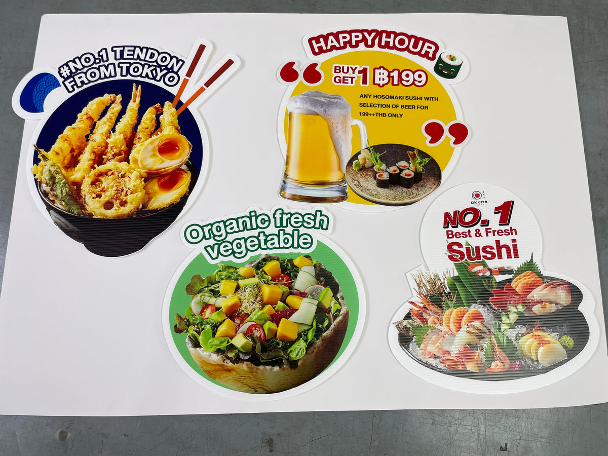 ป้ายฟิวเจอร์บอร์ด Future Board พีพีบอร์ด ราคาถูก พิมพ์คมชัด น้ำหนักเบา เหมาะสำหรับป้ายงานอีเวนต์ โปรโมชัน และโฆษณา