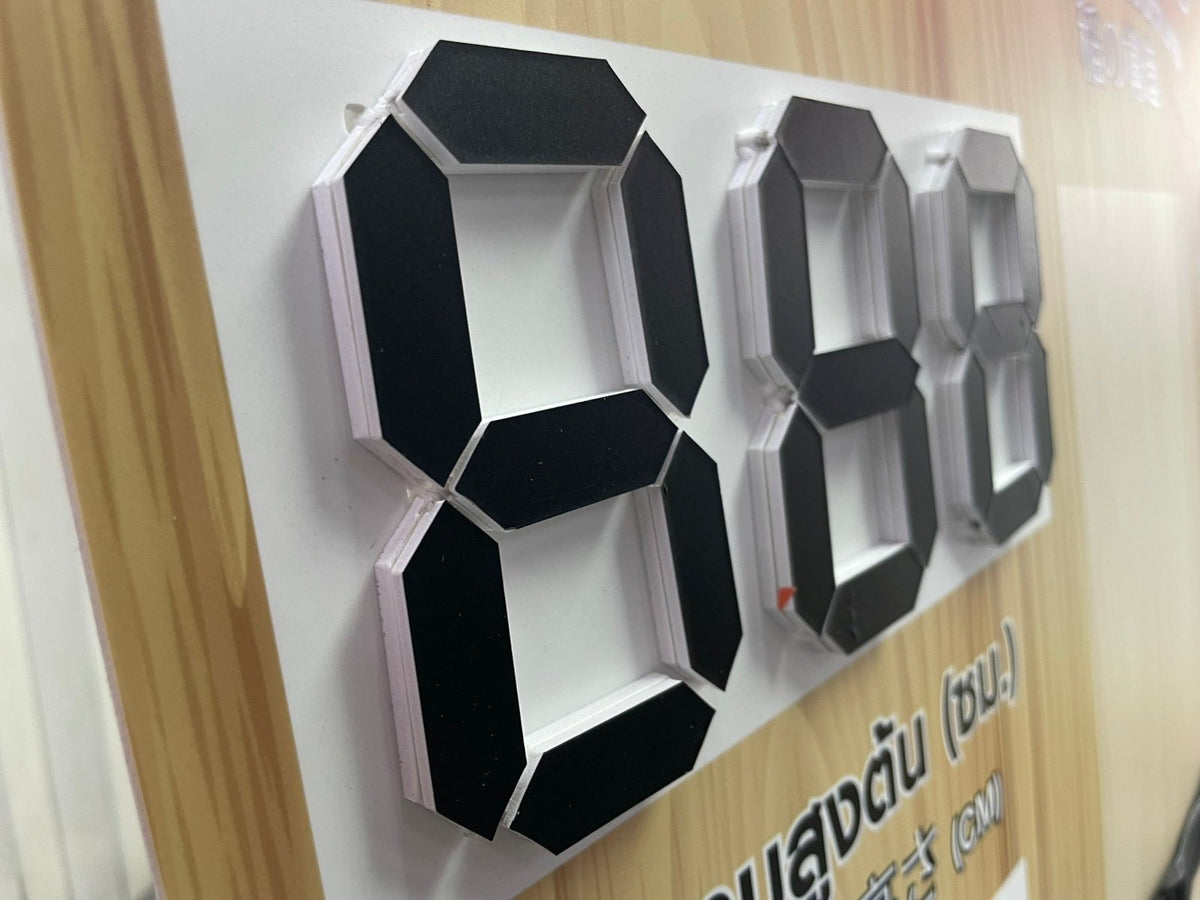 ป้ายสกอร์บอร์ด ป้ายคะแนน ดีไซน์ชัดเจน ใช้งานง่าย เหมาะสำหรับสนามกีฬา โรงเรียน และการแข่งขัน