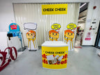 โต๊ะ เคาน์เตอร์ โต๊ะชวนชิม Promotion Counter น้ำหนักเบา ถอดประกอบง่าย เหมาะสำหรับงานอีเวนต์ โปรโมชัน และออกบูธ