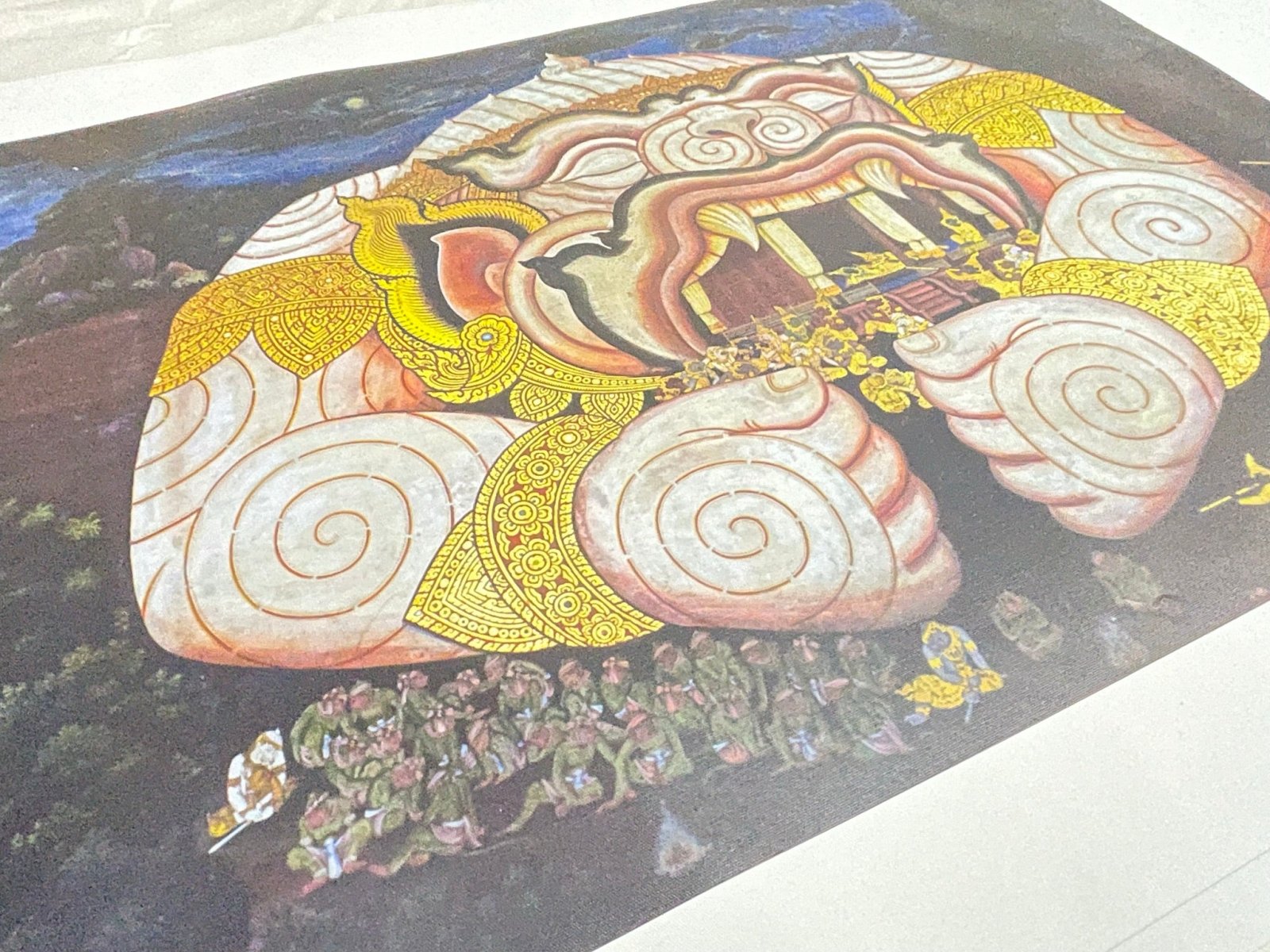 ป้ายศิลปวัฒนธรรมไทย พิมพ์คมชัด เหมาะสำหรับงานวัด พิพิธภัณฑ์ และกิจกรรมวัฒนธรรม