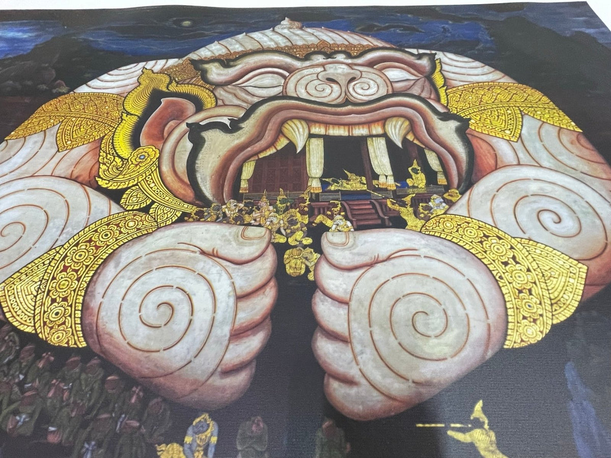 ป้ายศิลปวัฒนธรรมไทย พิมพ์คมชัด เหมาะสำหรับงานวัด พิพิธภัณฑ์ และกิจกรรมวัฒนธรรม