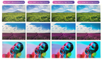 Konica High Chroma สีสดเทียบเท่า RGB งานพิมพ์โปสการ์ดมาตรฐานสากล