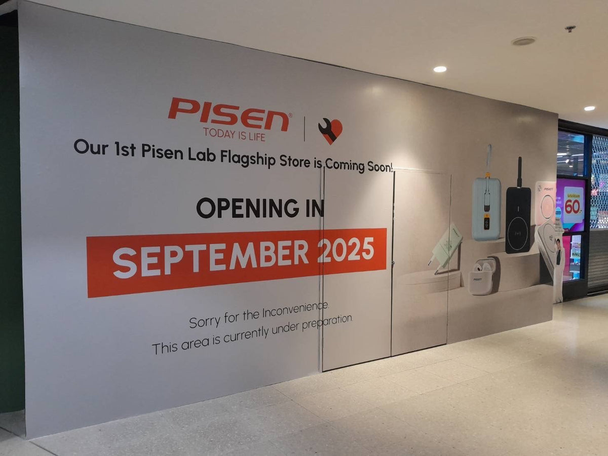 สติ๊กเกอร์และป้ายปิดปรับปรุงร้าน Coming Soon พิมพ์คมชัด สีสด เหมาะสำหรับติดหน้าร้าน โครงการใหม่ และงานรีโนเวท