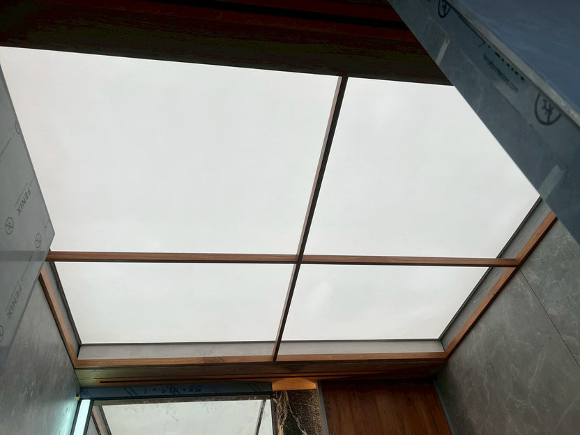 โคมไฟขึงผ้าบารีซอล Stretch Ceiling ฝ้าขึงผ้า barrisol - Octopus Media Solutions