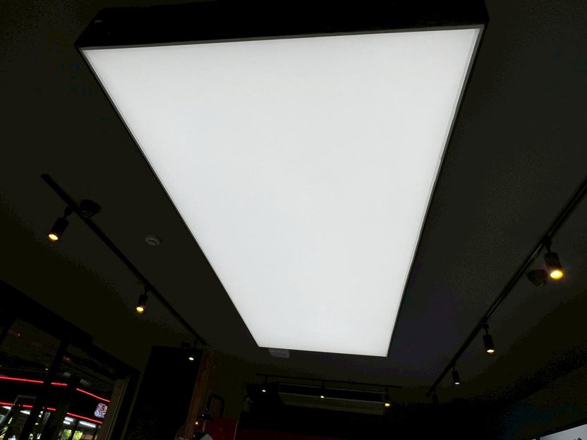 โคมไฟขึงผ้าบารีซอล Stretch Ceiling ฝ้าขึงผ้า barrisol - Octopus Media Solutions