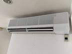 Air wrap sticker vinyl white glossy coil unit branding